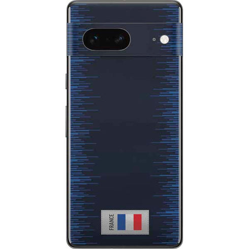 France Soccer Flag Pixel Skins